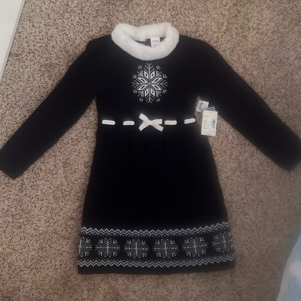 NWT Girls Winter Sweater Dress